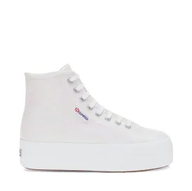 2708 High Top Lamé Sneakers - Iridescent