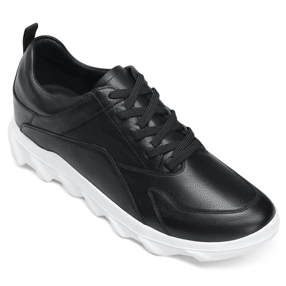 5 CM / 1.95 Inches CMR CHAMARIPA height increasing shoes - Men's Height Boosting Sneakers - Leather Athletic Shoes