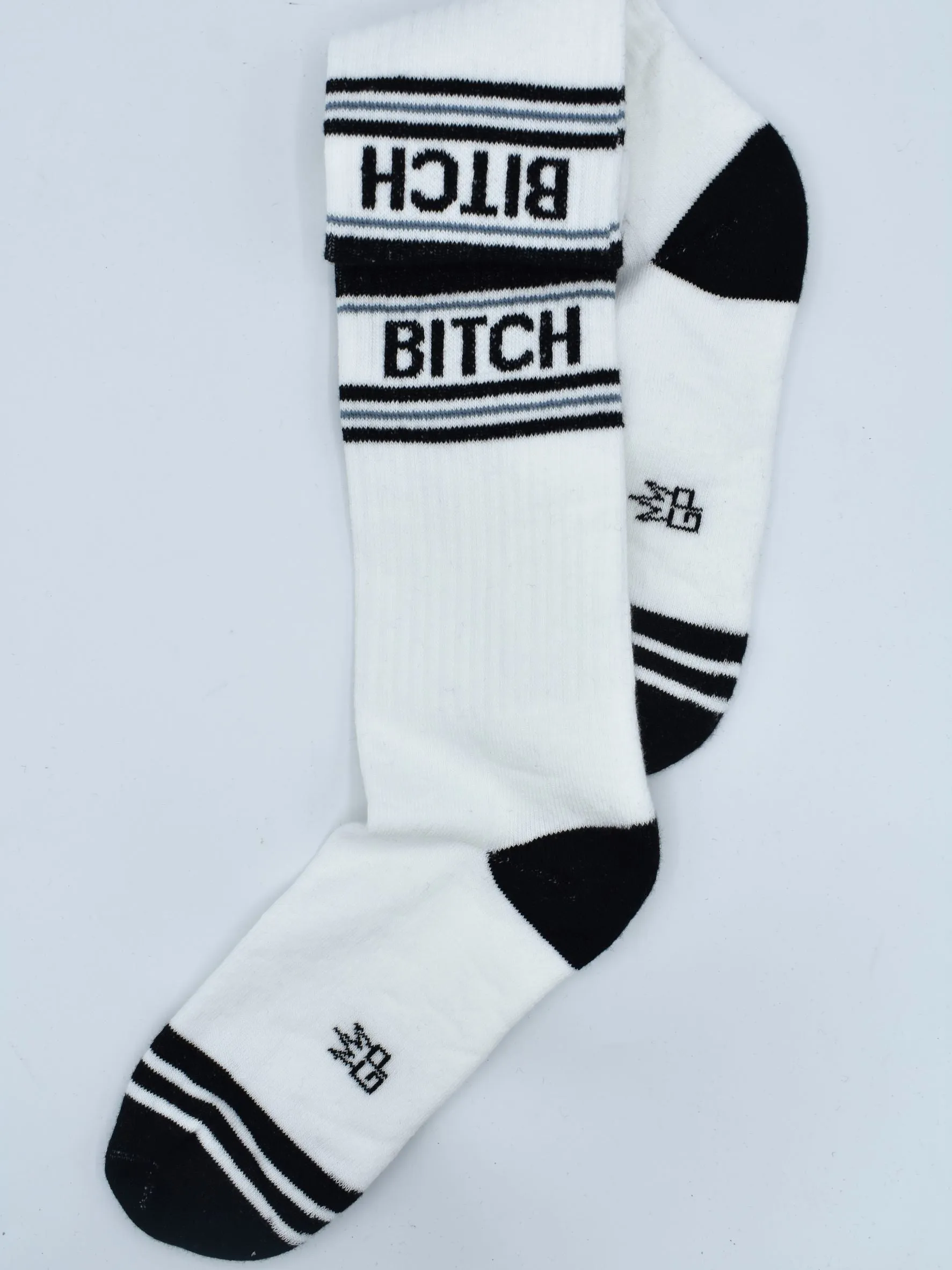 BITCH Ribbed Gym Socks