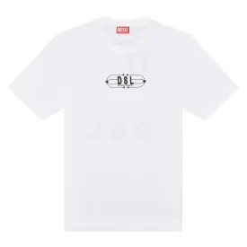 Diesel White T-Just-K5 T-Shirt