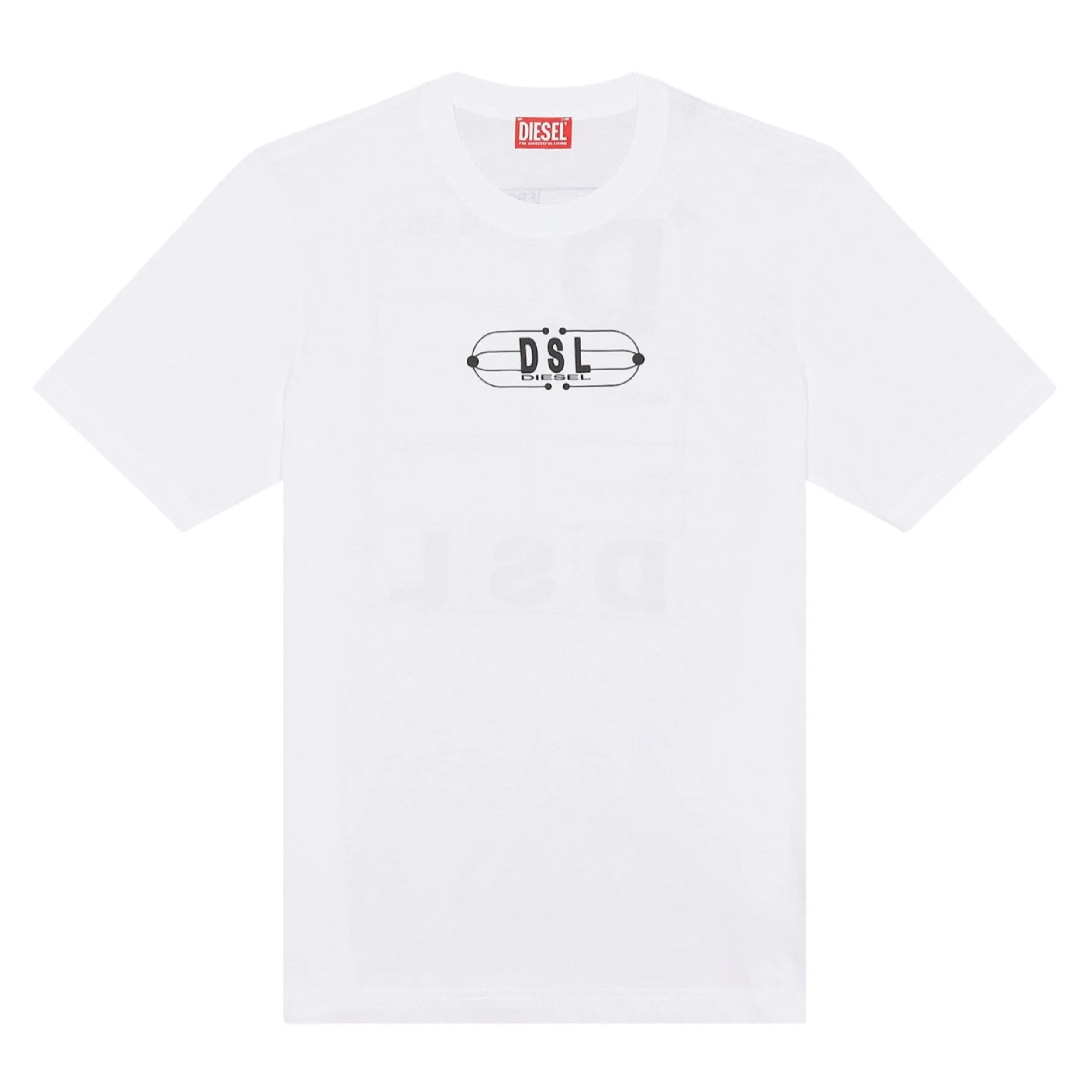 Diesel White T-Just-K5 T-Shirt