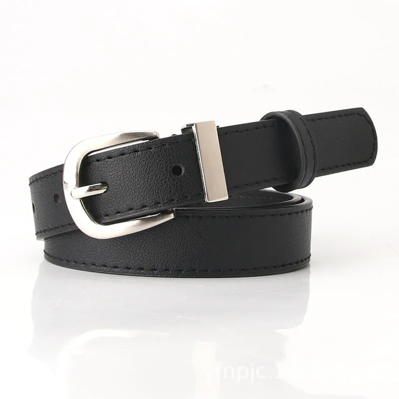 Girls' Belt Simple Student Belt with Jeans Clothing Decoration