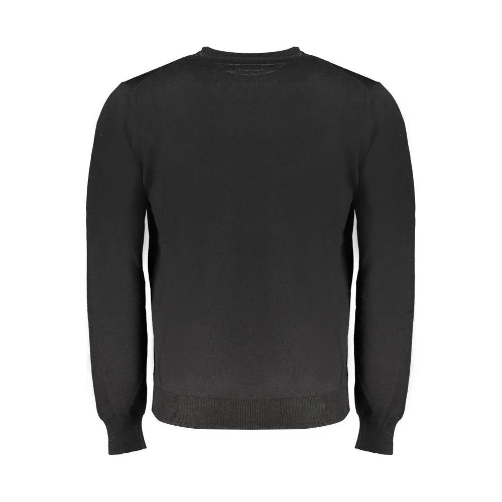 Harmont & Blaine Black Wool Sweater