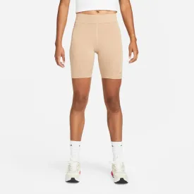 HIGH WAISTED BIKE SHORTS "HEMP"