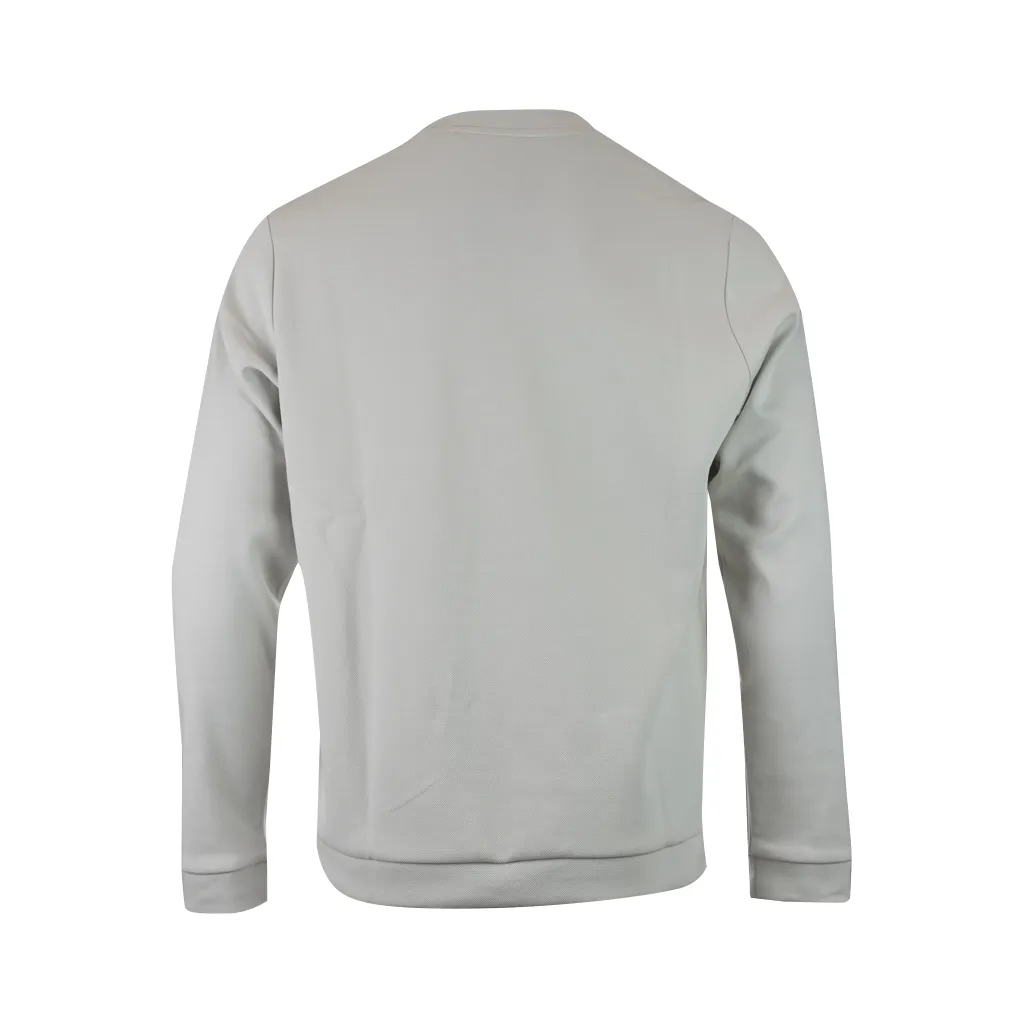 Hugo Boss Elegant Beige Cotton Sweatshirt