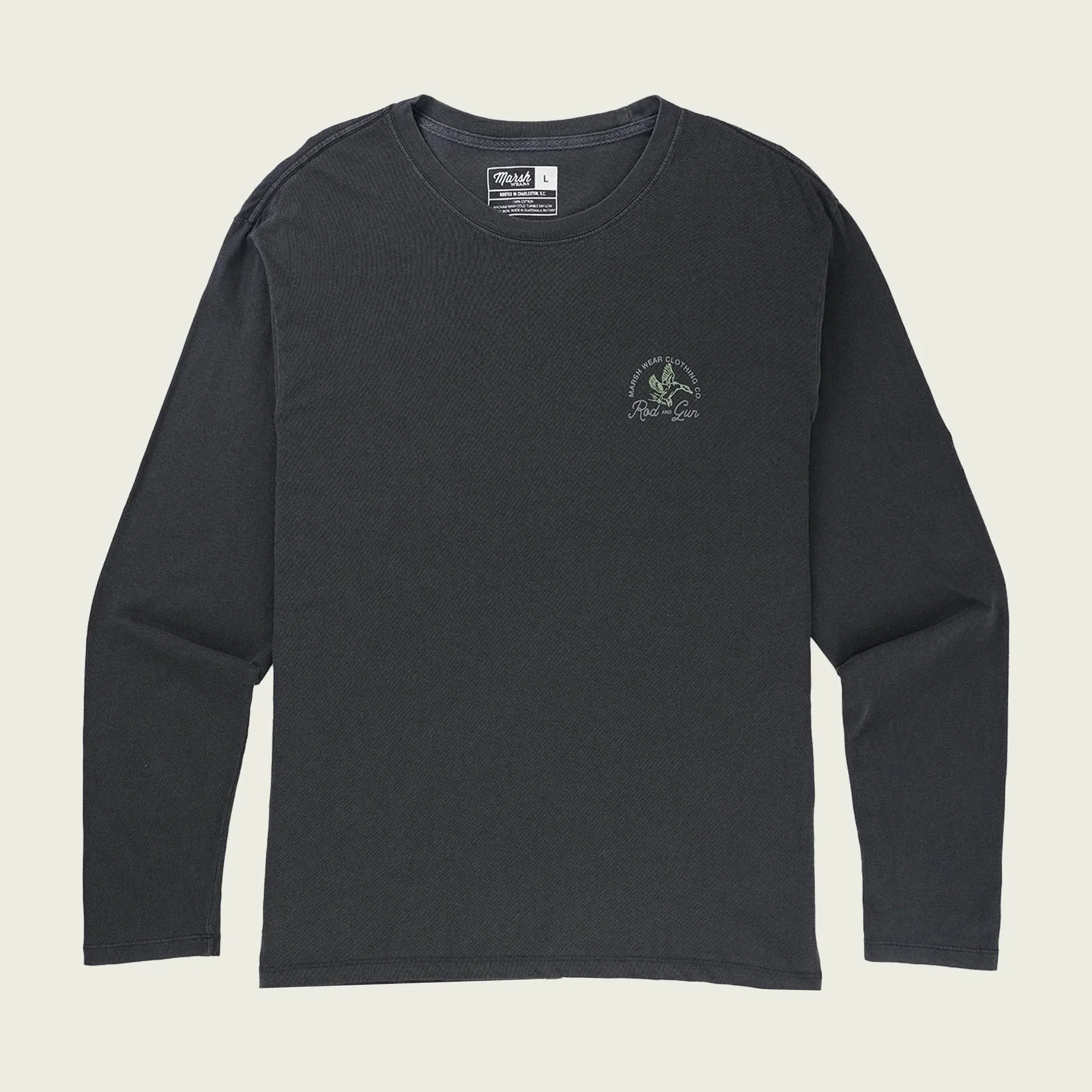 Marsh In Flight Long Sleeve Tee in Shadow