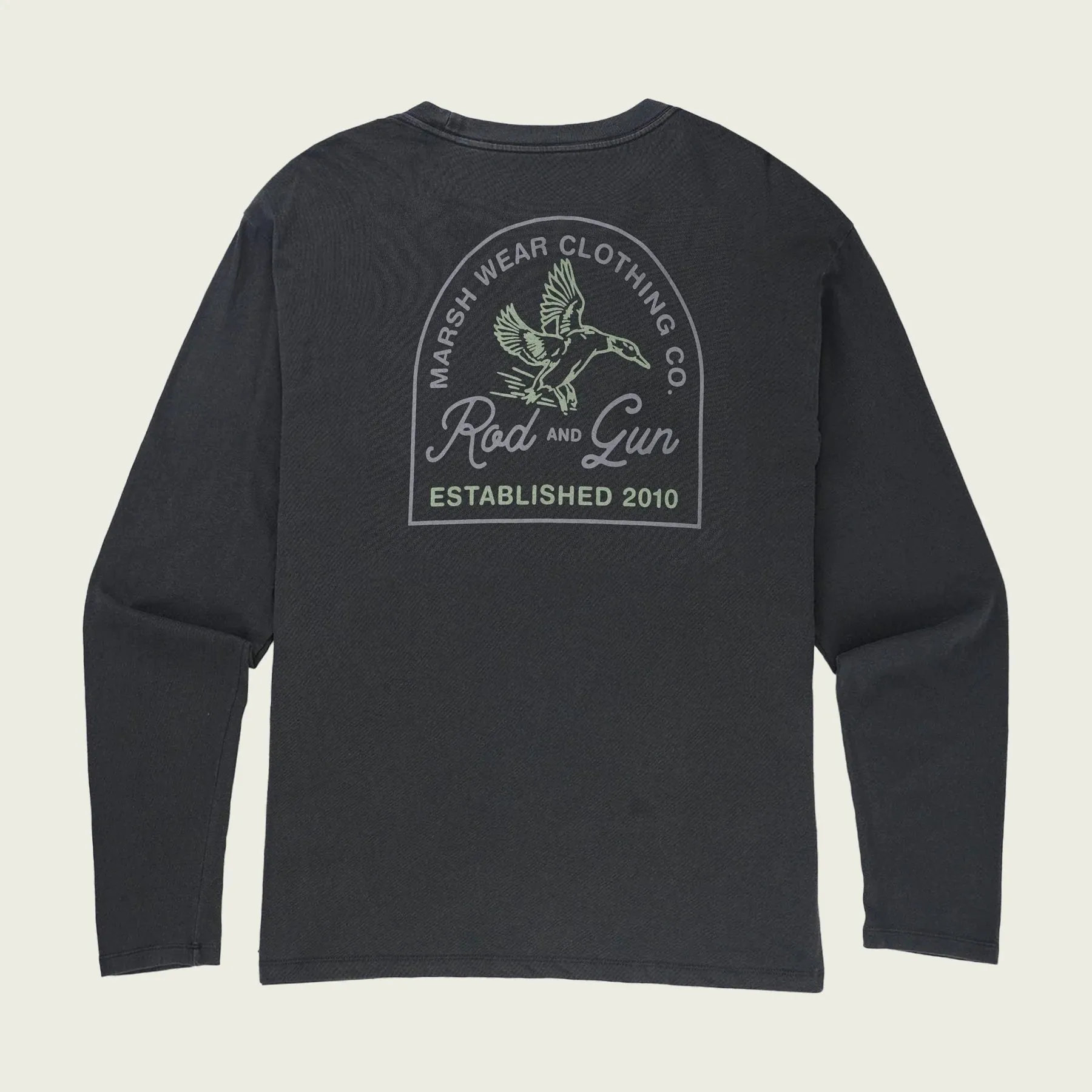 Marsh In Flight Long Sleeve Tee in Shadow