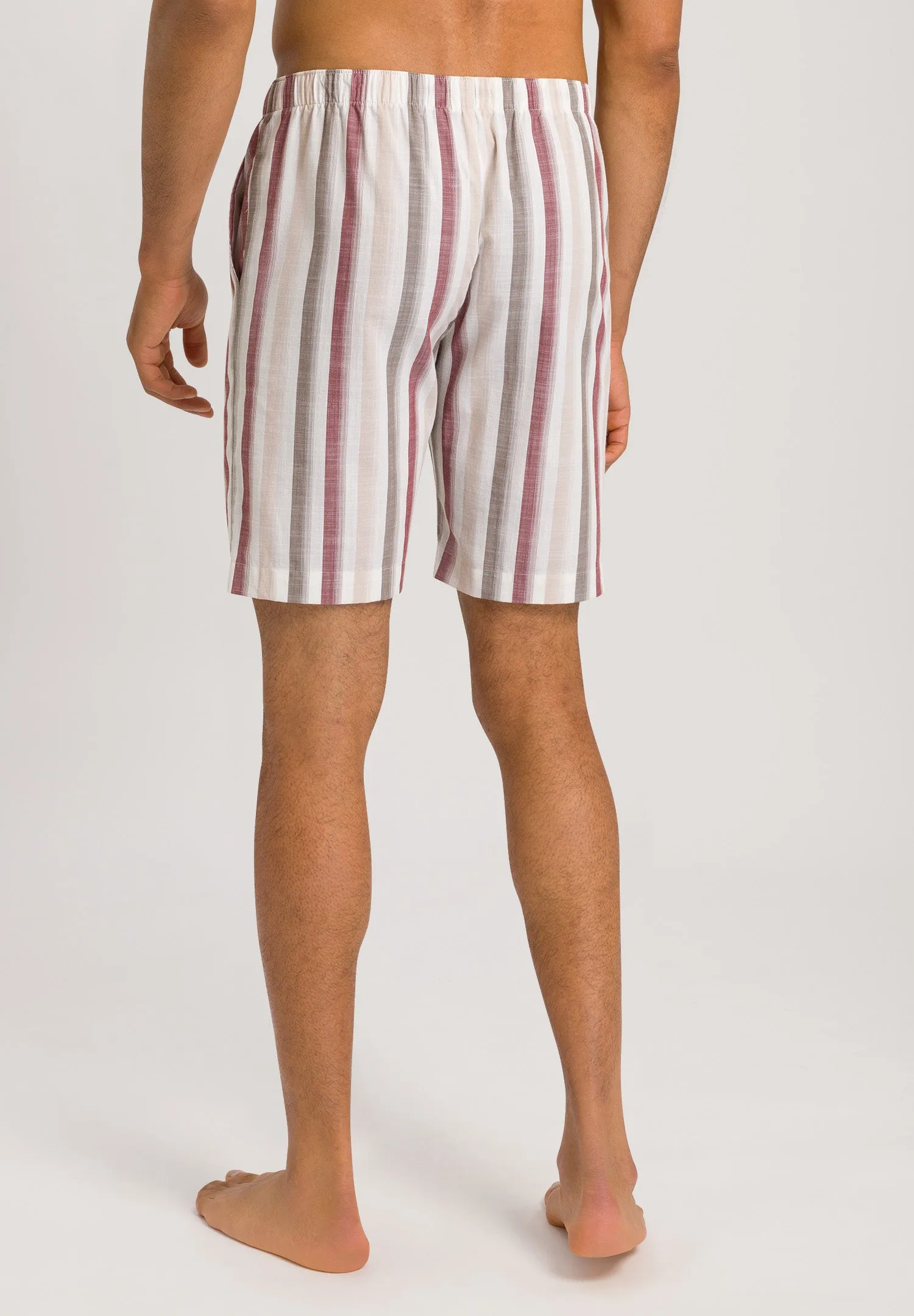 Night And Day Short Woven Pant | Russet Beige Stripe 75117-2876