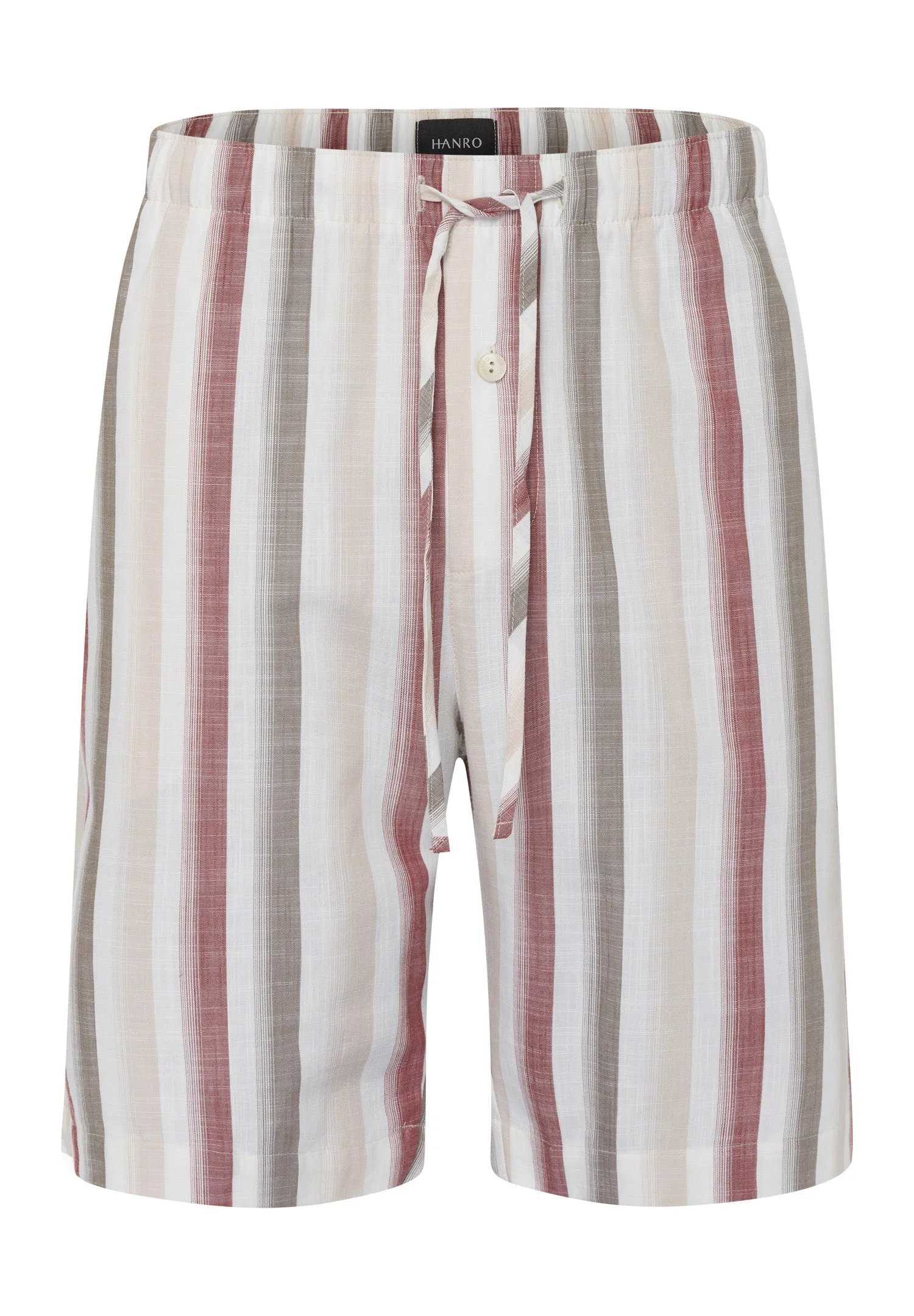 Night And Day Short Woven Pant | Russet Beige Stripe 75117-2876