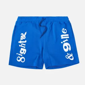 Playing Terry Shorts Blue