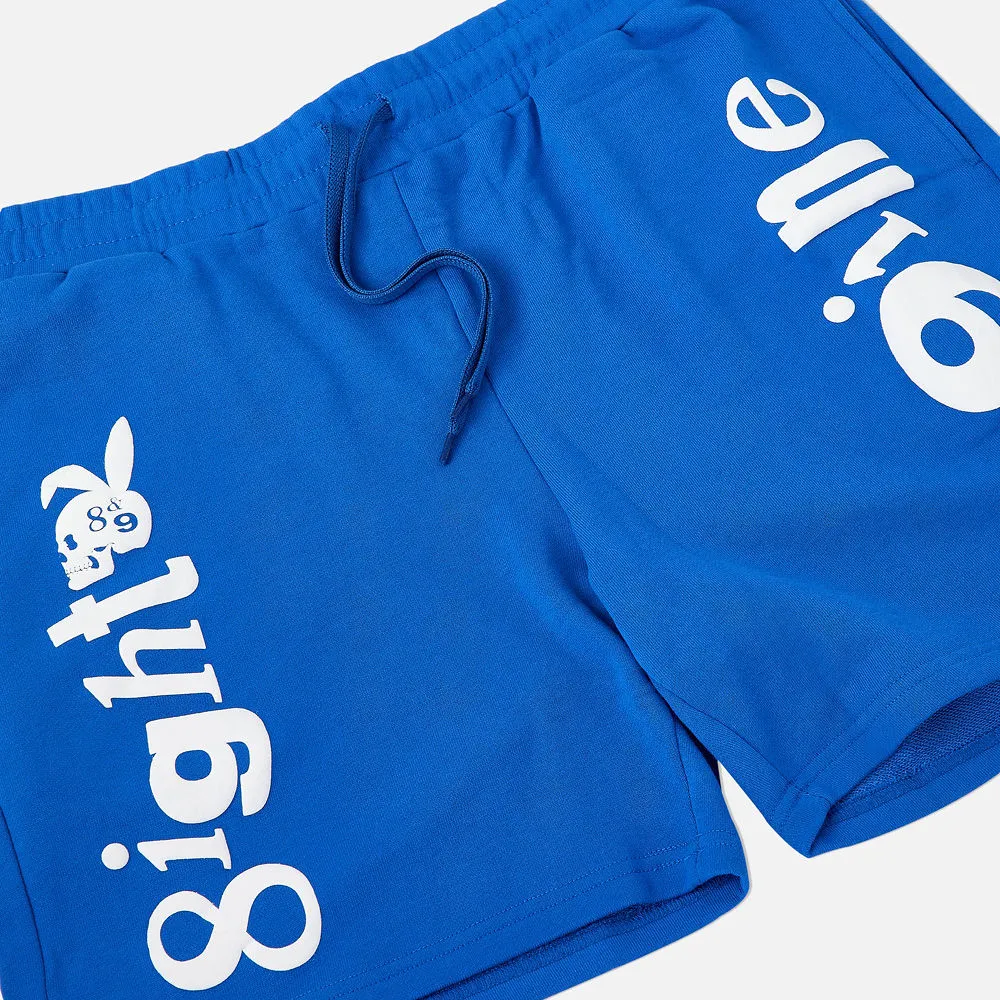 Playing Terry Shorts Blue