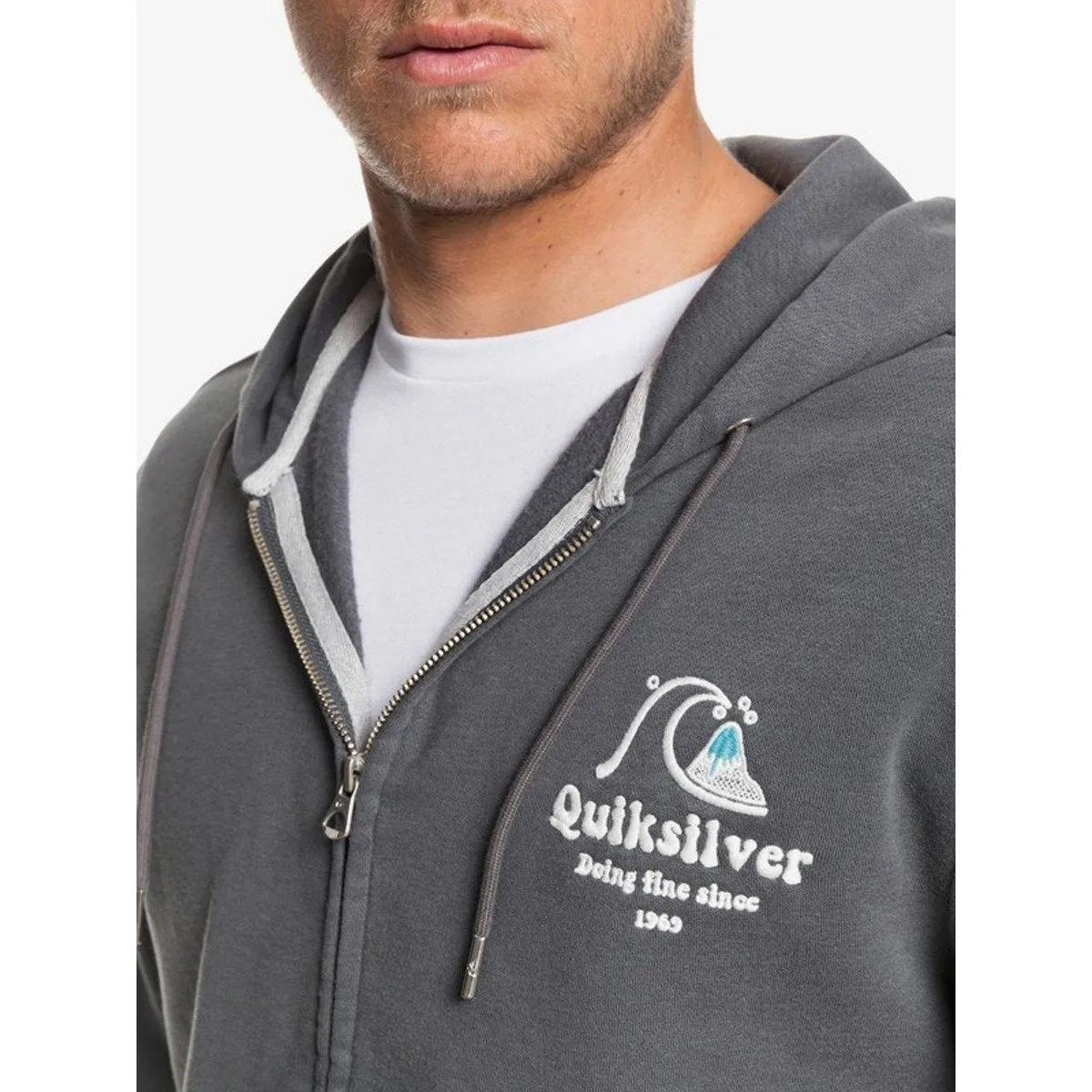 Quiksilver Men's Sweet As Slab Full-Zip Hoodie