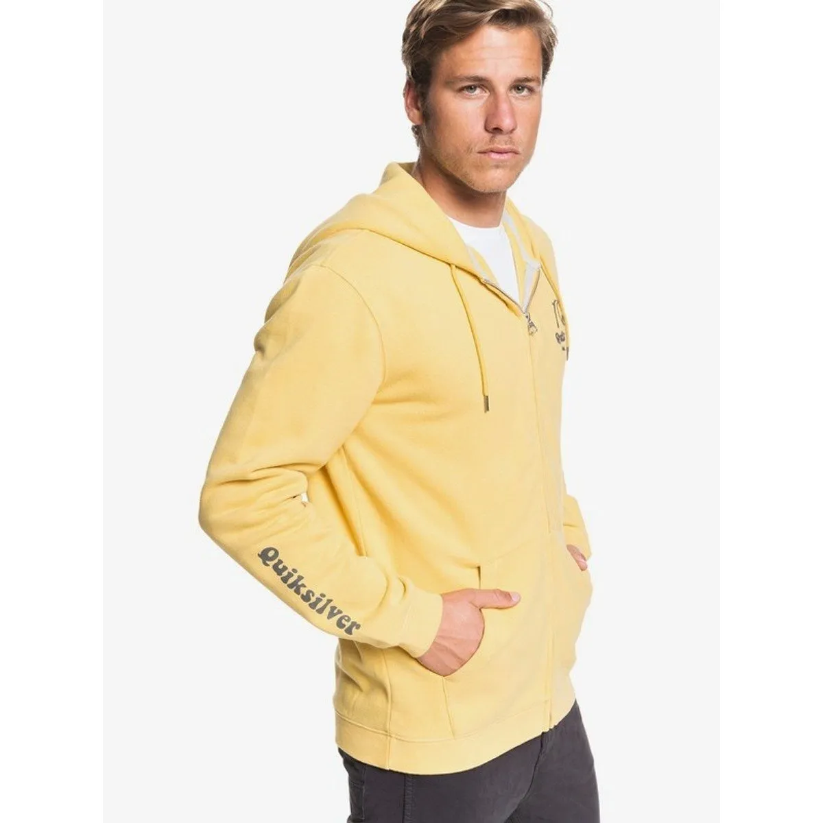 Quiksilver Men's Sweet As Slab Full-Zip Hoodie