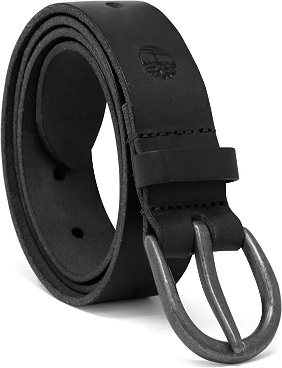 Timberland Women's 35mm Oval Buckle Leather Belt