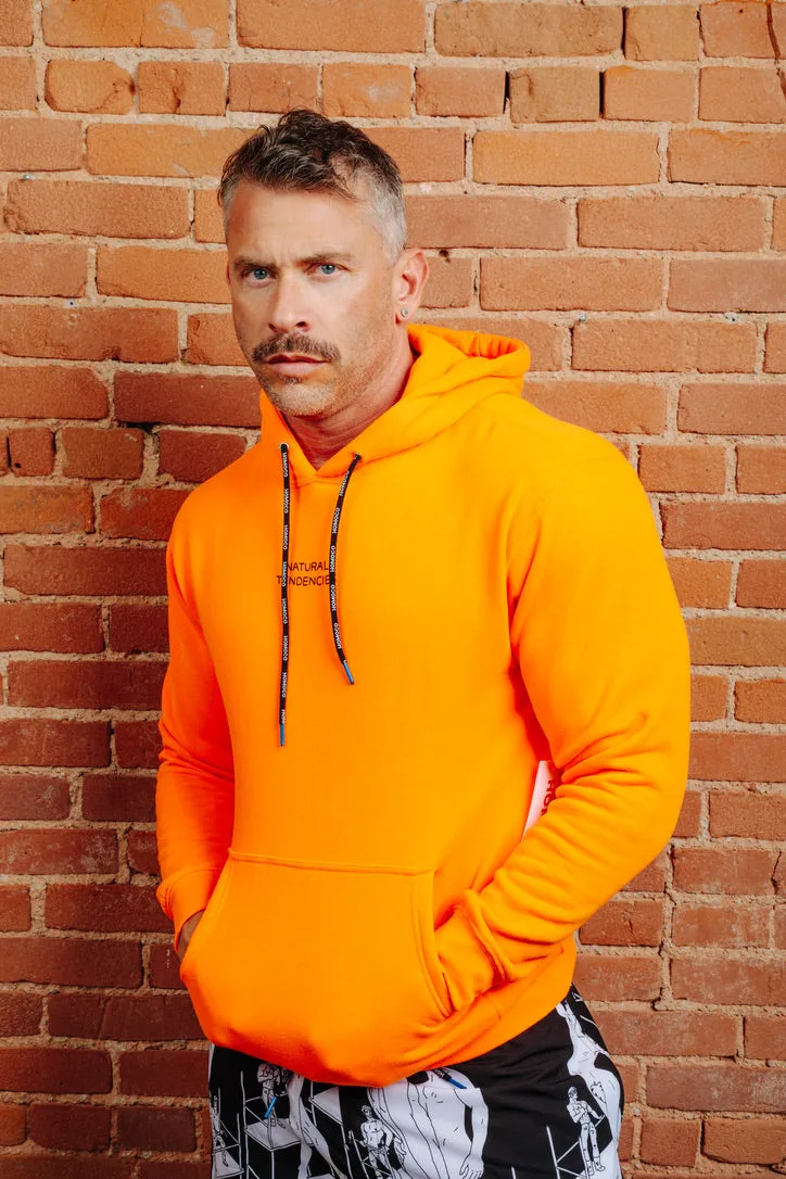 Tom of Finland Safety Orange Lover of Many Hoodie By HOMOCO