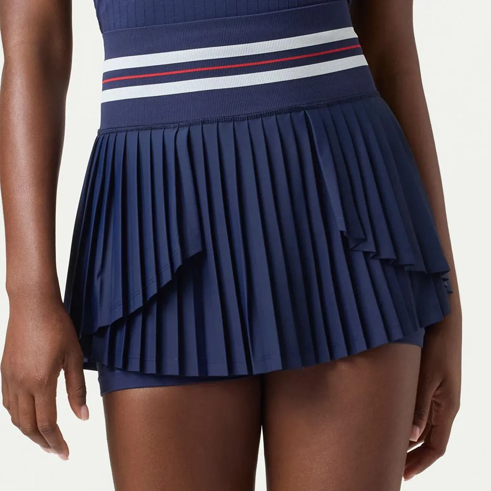 Womens Challenger Pleated Seamless Tennis Skort