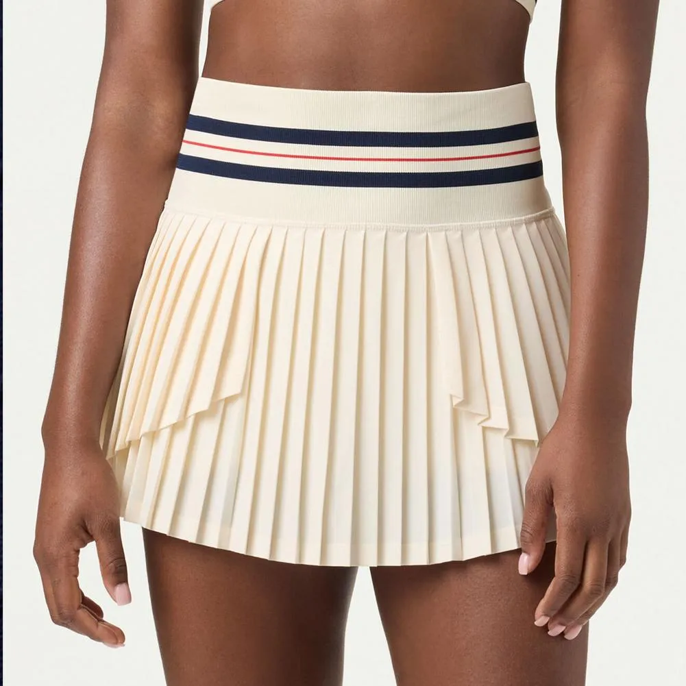 Womens Challenger Pleated Seamless Tennis Skort